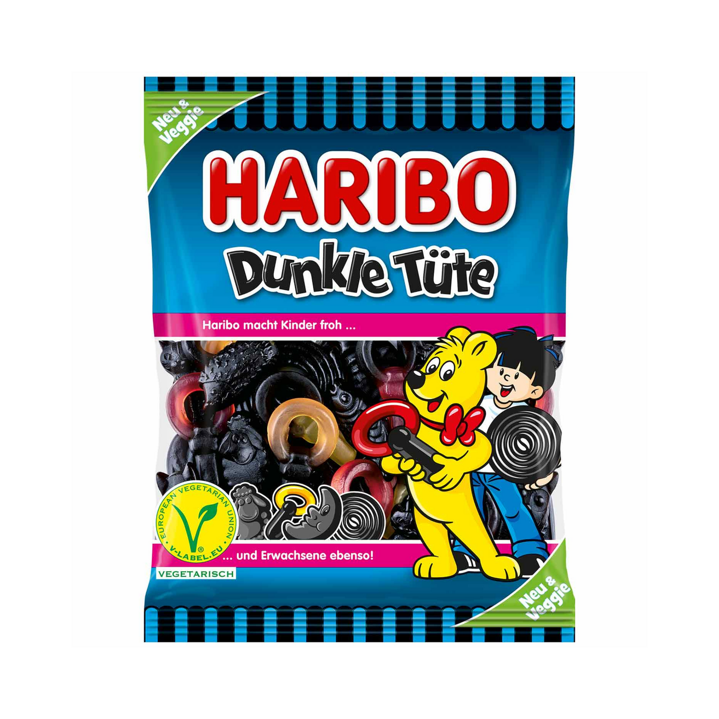 Haribo Dark Cone vegetarian 175g