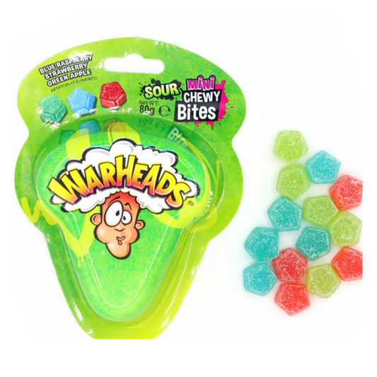 Warheads Mini Bites 80 gr.