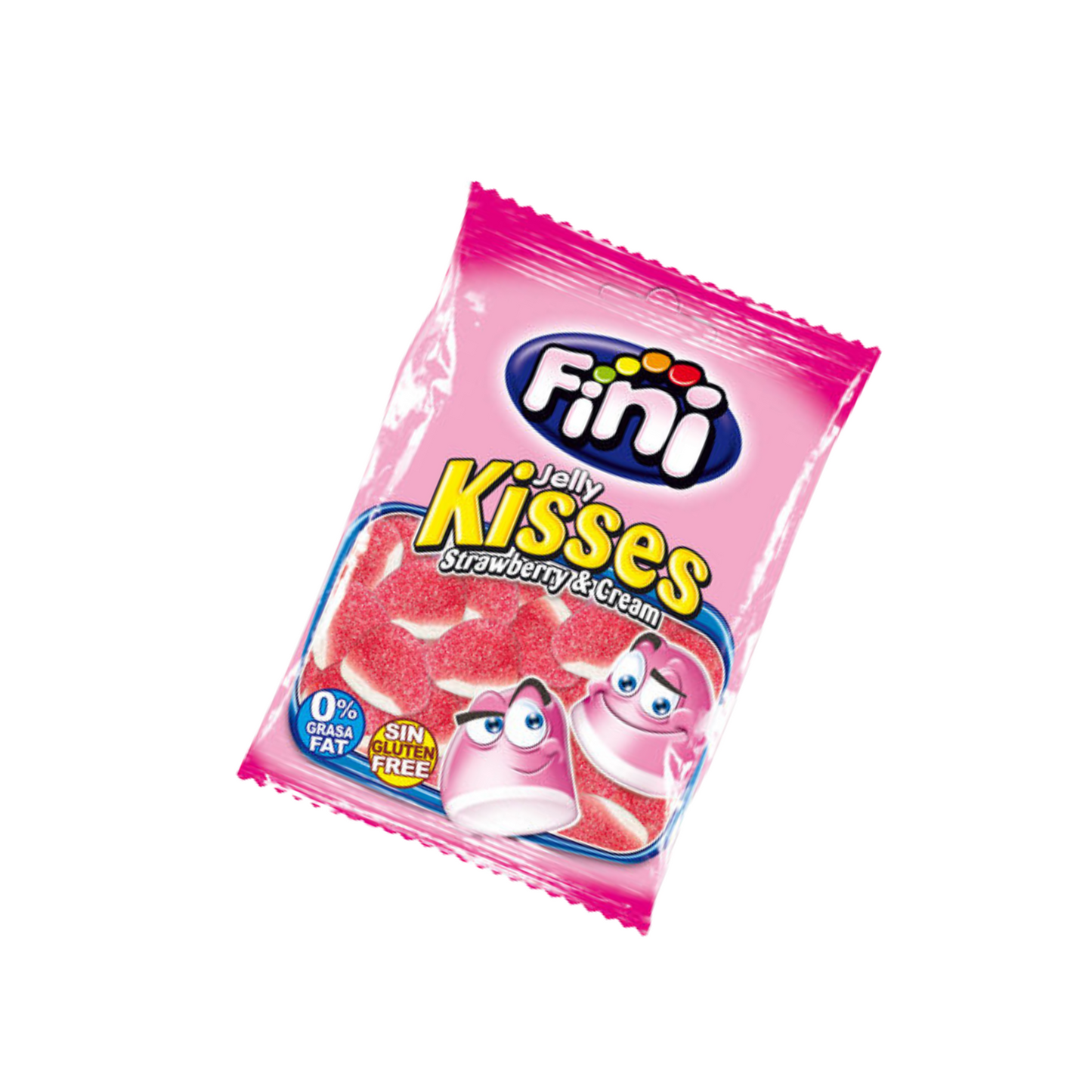 Fini Bisou Fraise (sachet de 90 Gr)