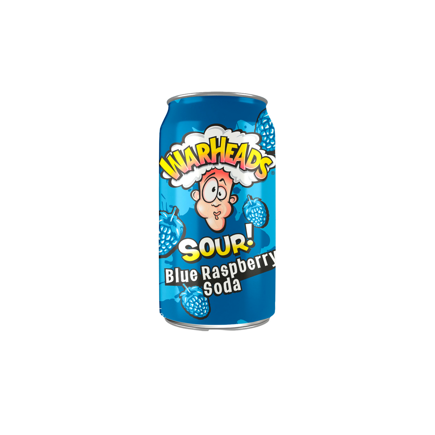 Warheads Sour Soda Blue Raspberry 355 ml