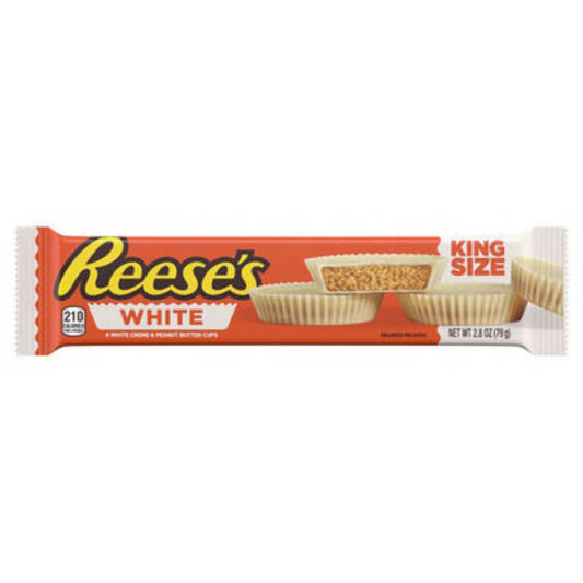 Reese's Peanut Butter Cups White King Size 79g BBD: 31/12/25