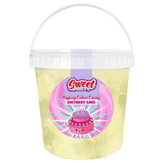 Sweet Party Cotton Candy Barbe á papa / Birthday Cake Popping Candy 40g