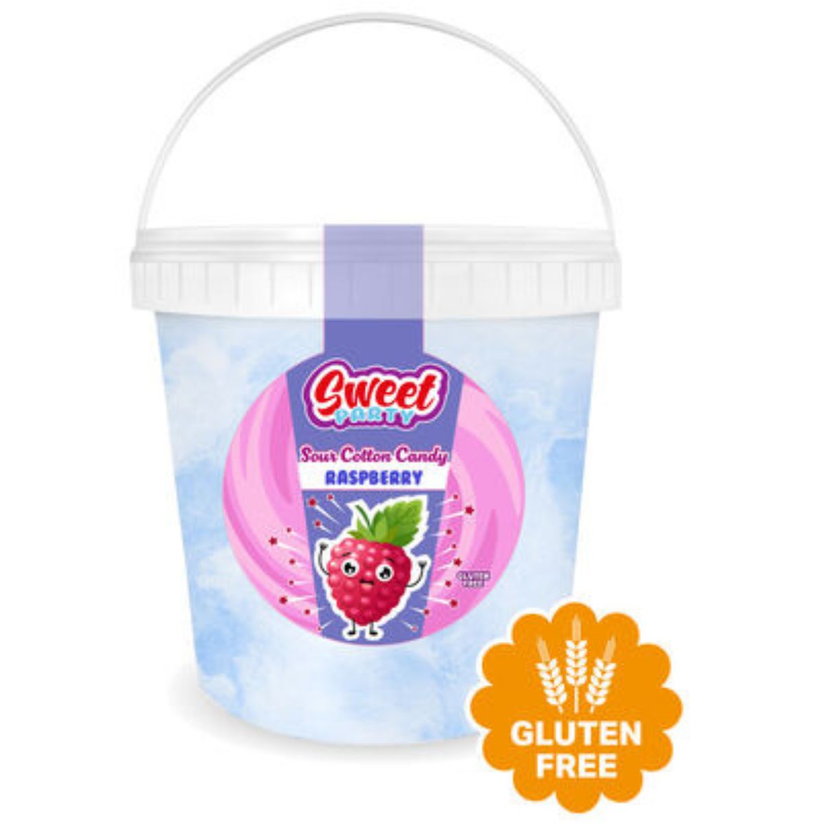 Sweet Party Cotton Candy Barbe á papa / framboise citrique 40g