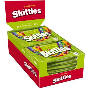 Skittles Crazy Sours 14x38g